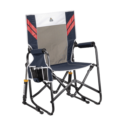 GCI OUTDOOR STOWAWAY ROCKER-VARSITY COLORS - INDIGO/WHITE/RED