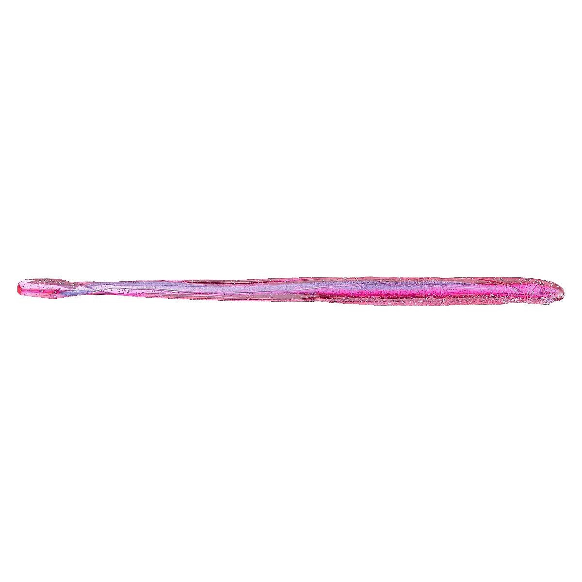 STRAIGHT TAIL WORM MORNING DAWN SILVER FLAKE