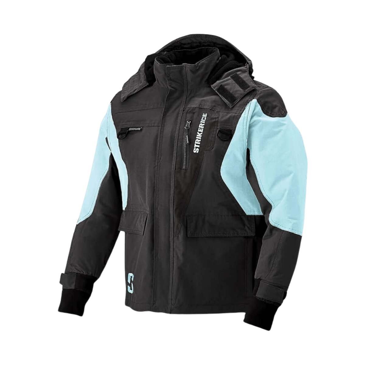 STRIKER BRANDS Y PREDATOR JACKET - BLACK/FROST - SIDE VIEW