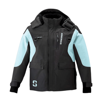 STRIKER BRANDS Y PREDATOR JACKET - BLACK/FROST - FRONT VIEW