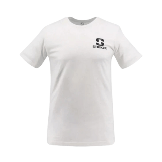STRIKER BASS T-SHIRT - WHITE