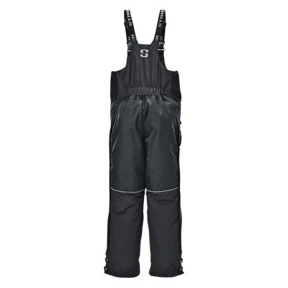 STRIKER BRANDS MEN'S CLIMATE BIB - BLACK_BACK ANGLE