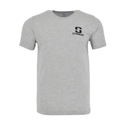 STRIKER WALLEYE T-SHIRT MENS - HEATHER GREY_FRONT ANGLE
