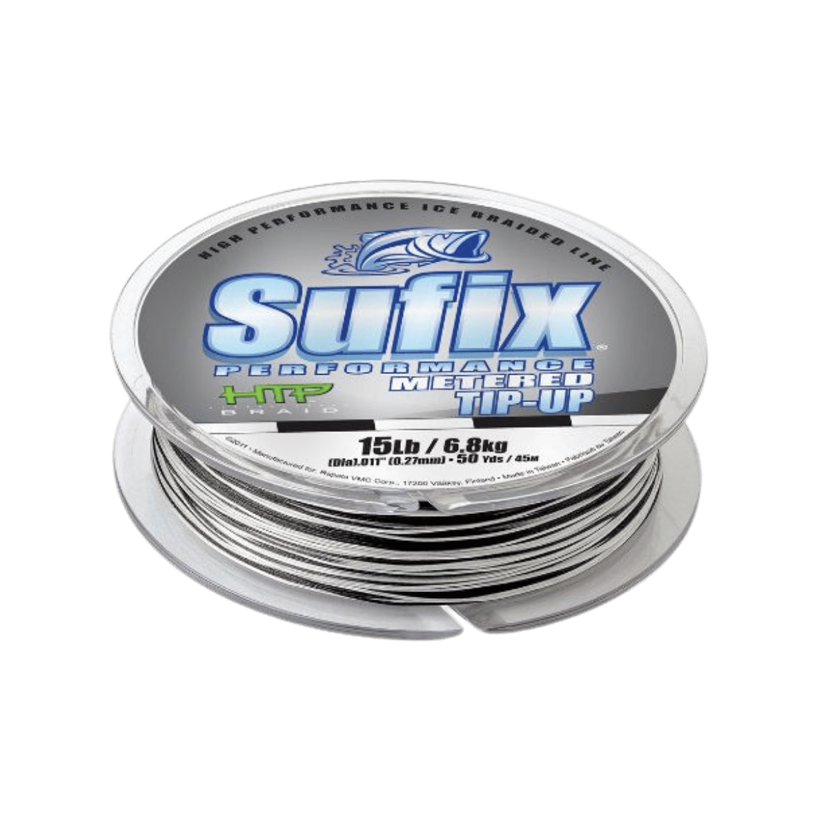 SUFIX PERF TIP UP ICE BRAID 50YD 30LBS 30LBS