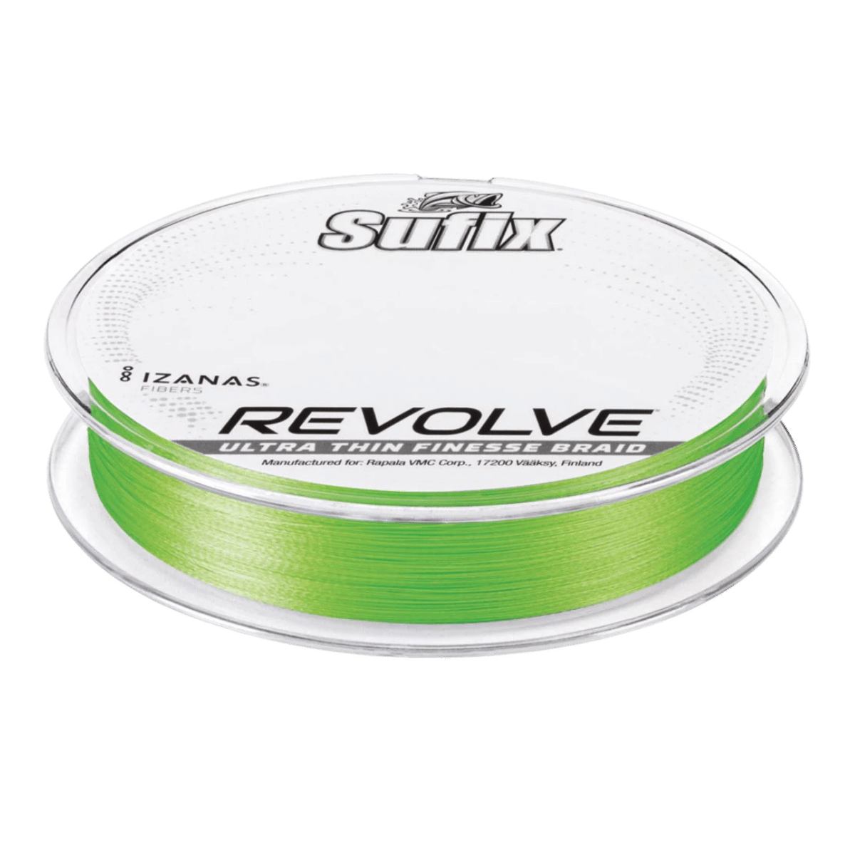 SUFIX REVOLVE FISHING BRAID 200YD - NEON LIME