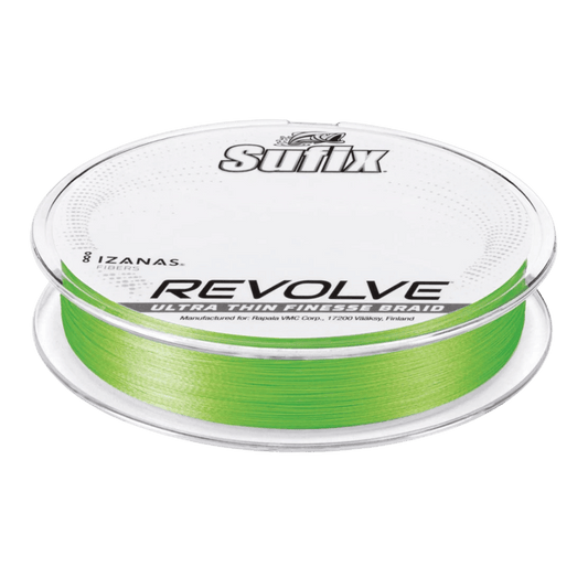 SUFIX REVOLVE FISHING BRAID 200YD - NEON LIME