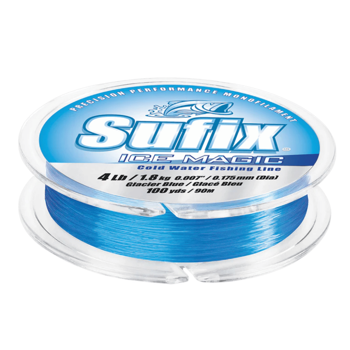SUFIX ICE MAGIC FISHING LINE 1LB / 100YDS – GLACIER BLUE - MAIN IMAGE