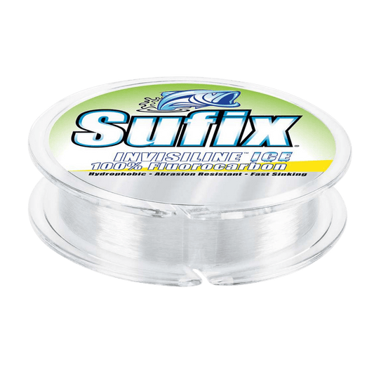 SUFIX INVISILINE ICE FLUOROCARBON FISHING LINE 50YDS - CLEAR - MAIN IMAGE