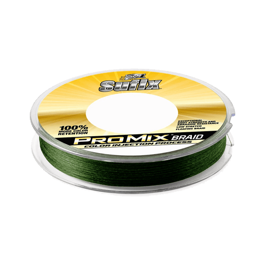 SUFIX PROMIX BRAIDED LINE - 150YD - 65LB - LOW-VIS GREENE