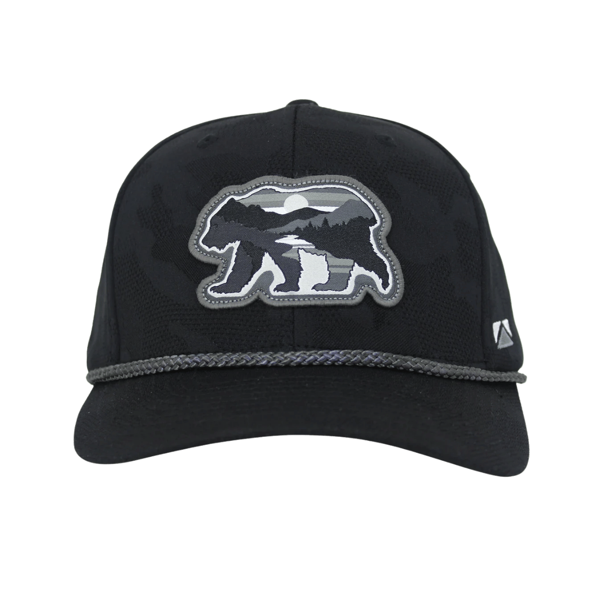 PARAMOUNT SUNSET BEAR CAP - BLACK CLOUD - OSFA