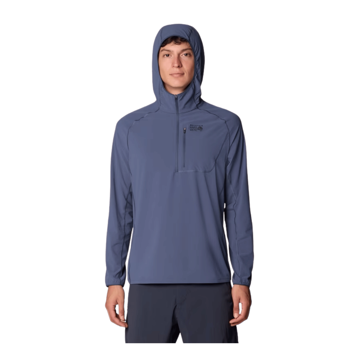 MOUNTAIN HARDWEAR MEN'S SUNSHIELD HOODY - MOON BLUE