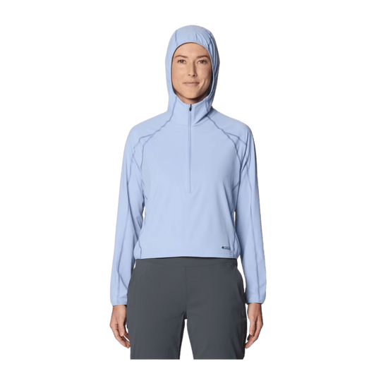 MOUNTAIN HARDWEAR WOMEN'S SUNSHIELD HOODY - BEACH BREEZE