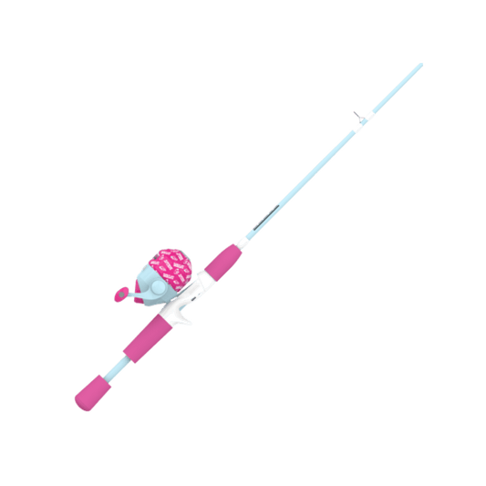ZEBCO SUPERGIRL SPINCAST COMBO - 5' ML 2PC