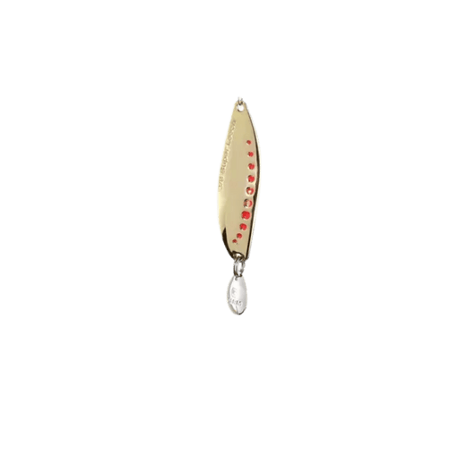 CLAM SUPER LEECH FLUTTER SPOON SZ06 - 3/8OZ - GOLD