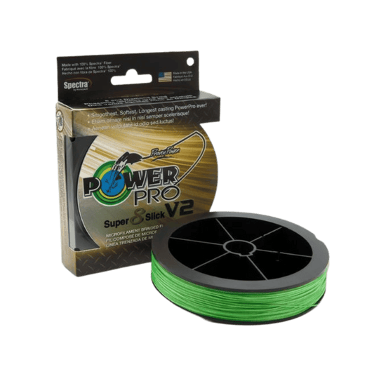 POWER PRO SUPER SLICK V2 150YD - 8LB - AQUA GREEN
