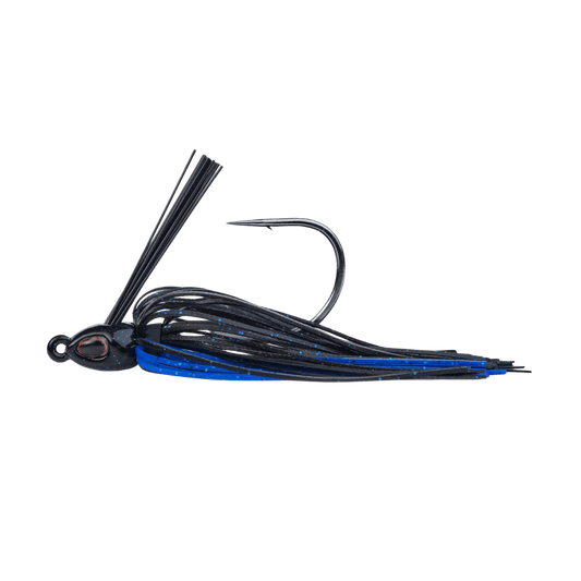 BERKLEY SWIM JIG FISHING LURE 3/8 OZ - BLACK BLUE