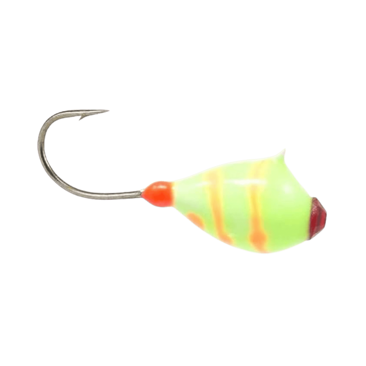 CLAM SWIRL DROP SZ12 - 1/16 OZ WHITE/ORG SWIRL