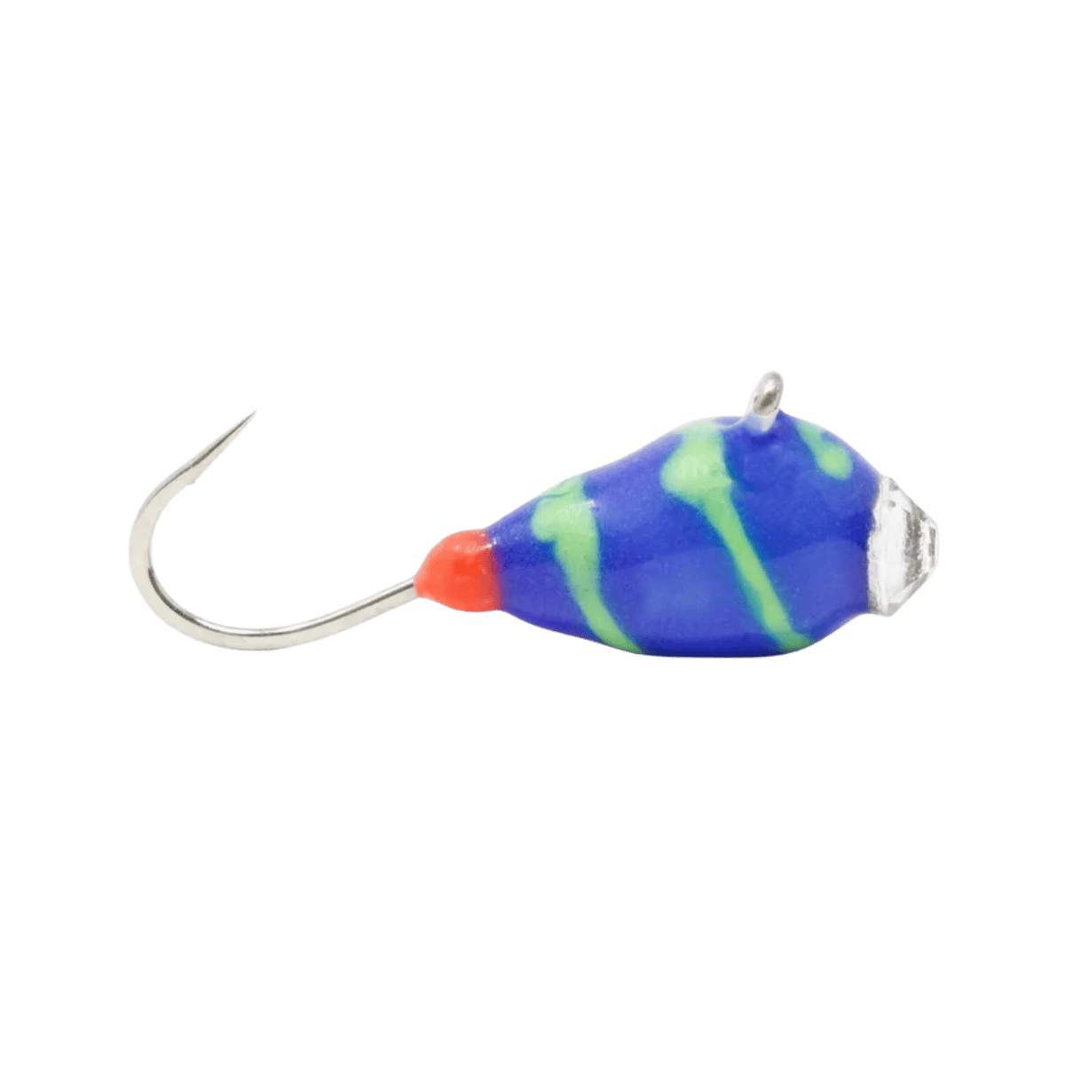 CLAM SWIRL DROP SZ12 - 1/16 OZ BLUE/GRN SWIRL