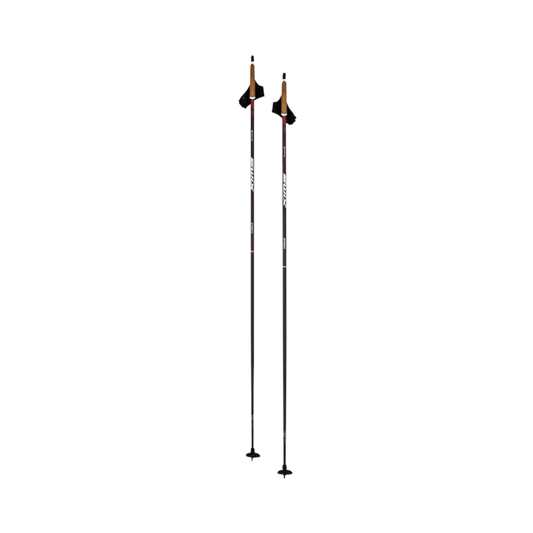 SWIX DYNAMIC D1 XC POLES BLACK BROWN