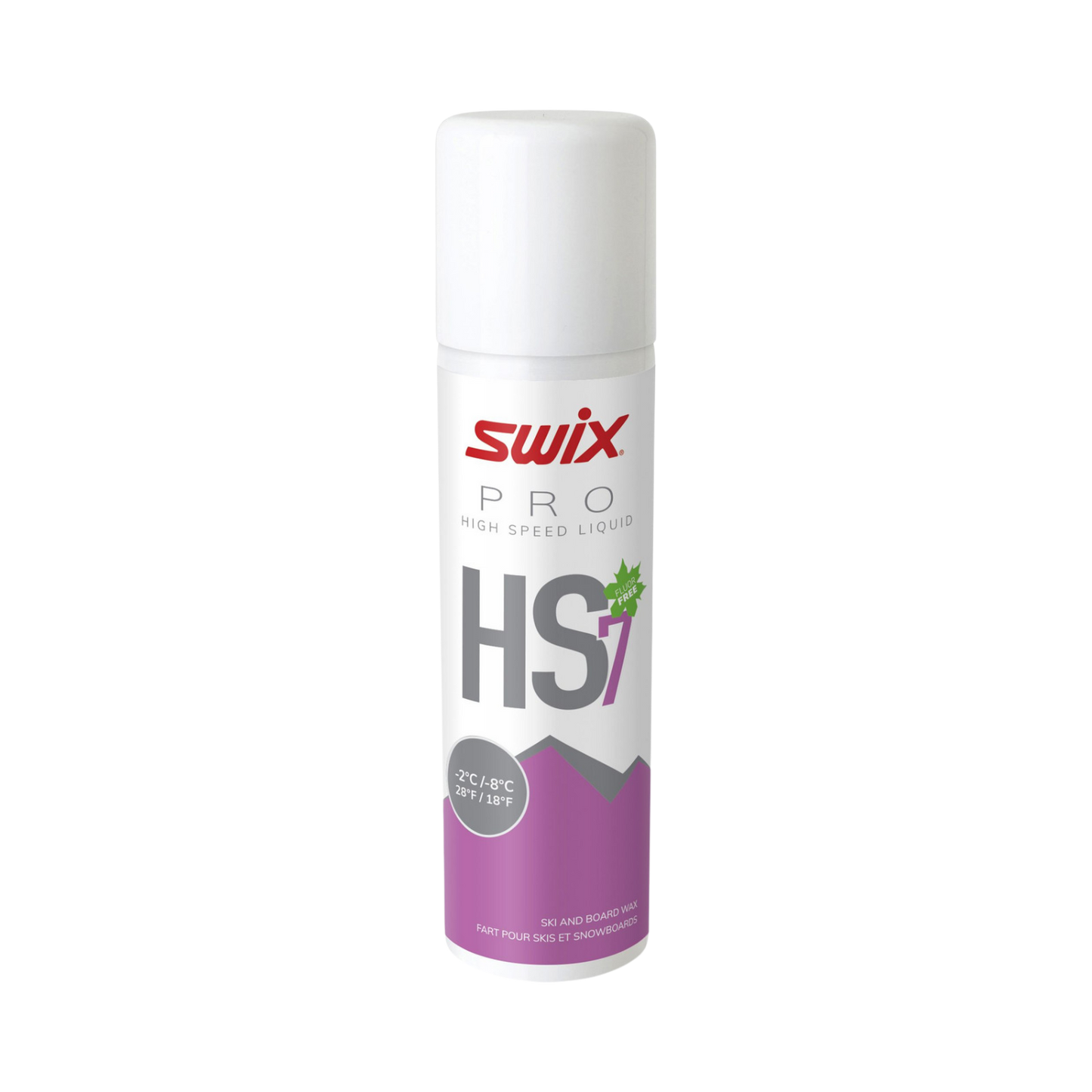 SWIX HIGH SPEED LIQ WAX 125ML USA VIOLET