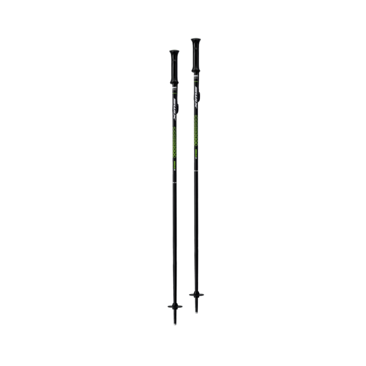 SWIX JR GREENLINE MAMBA POLE BLACK GREEN