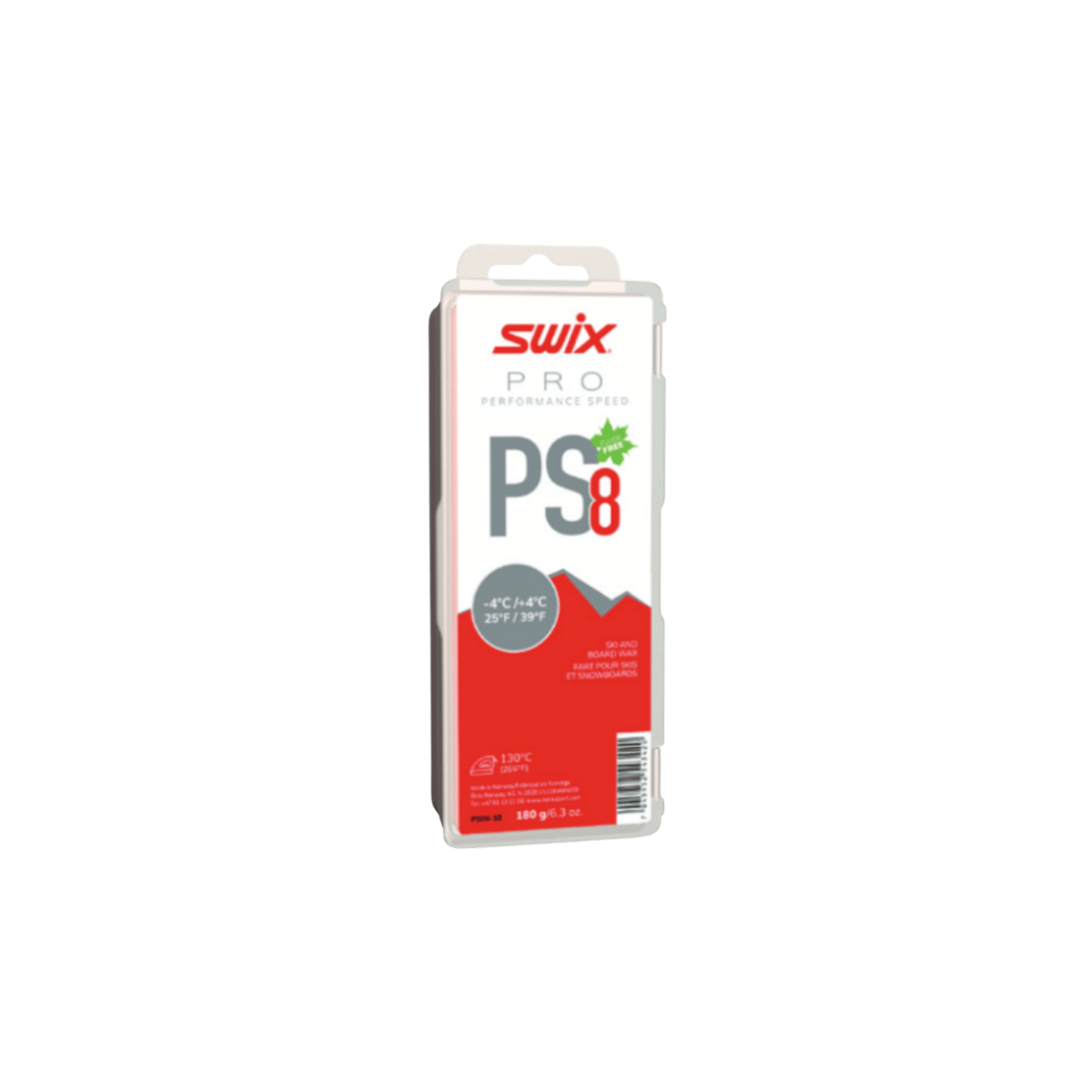 SWIX PERFORMANCE SPEED WAX 180G RED