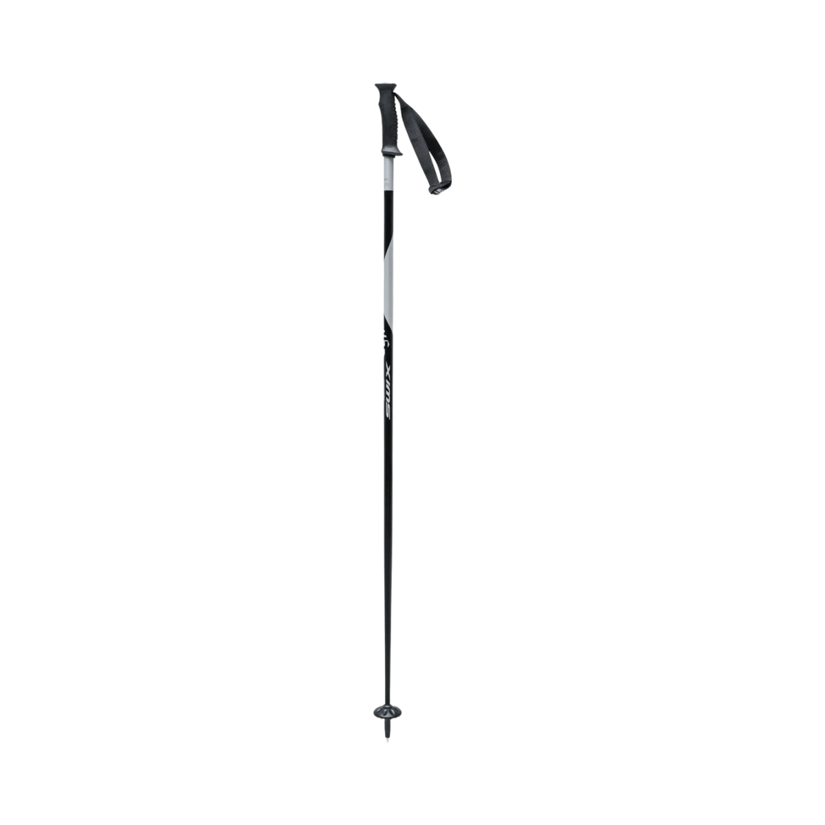 SWIX TECHLITE ALPINE POLES BLACK WHITE