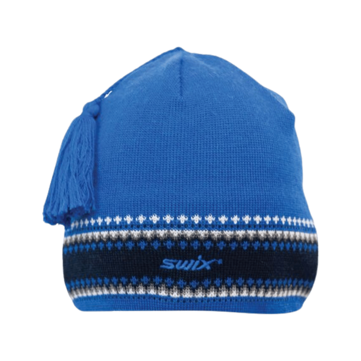 SWIX ANDERS TASSEL HAT ONE SIZE - OLYMPIAN BLUE