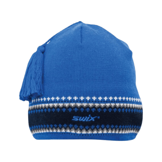 SWIX ANDERS TASSEL HAT ONE SIZE - OLYMPIAN BLUE
