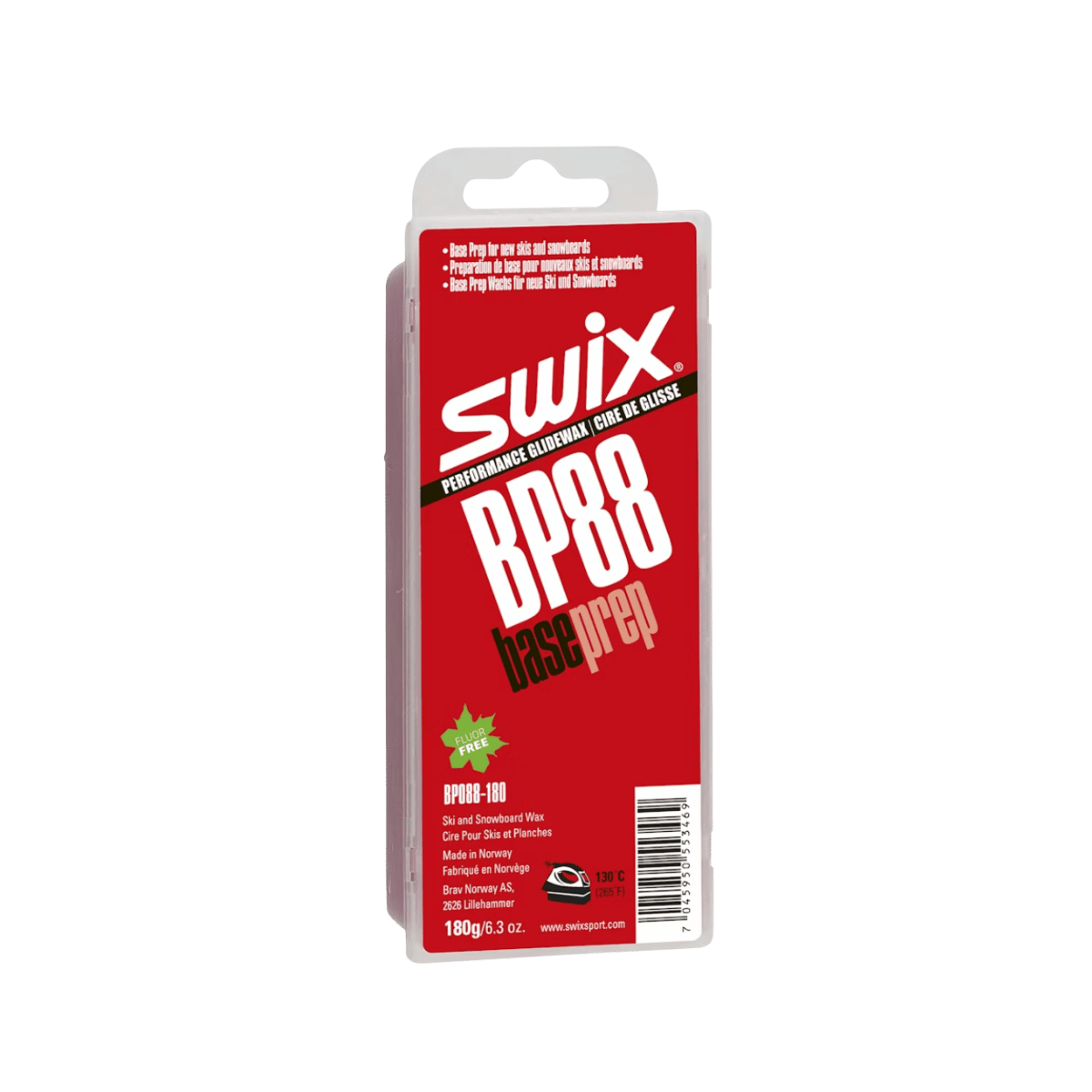 SWIX BASE PREP WAX 180G – MEDIUM