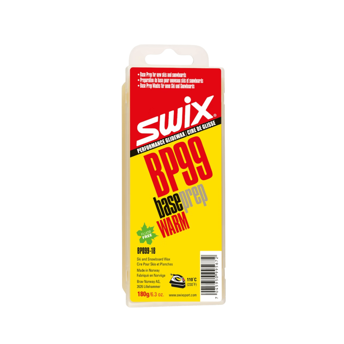 SWIX BASE PREP WAX 180G SOFT