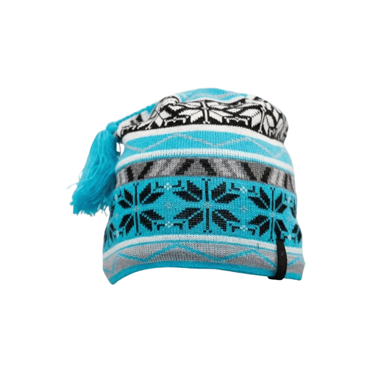 SWIX JERI TASSEL HAT ONE SIZE - CYAN BLUE