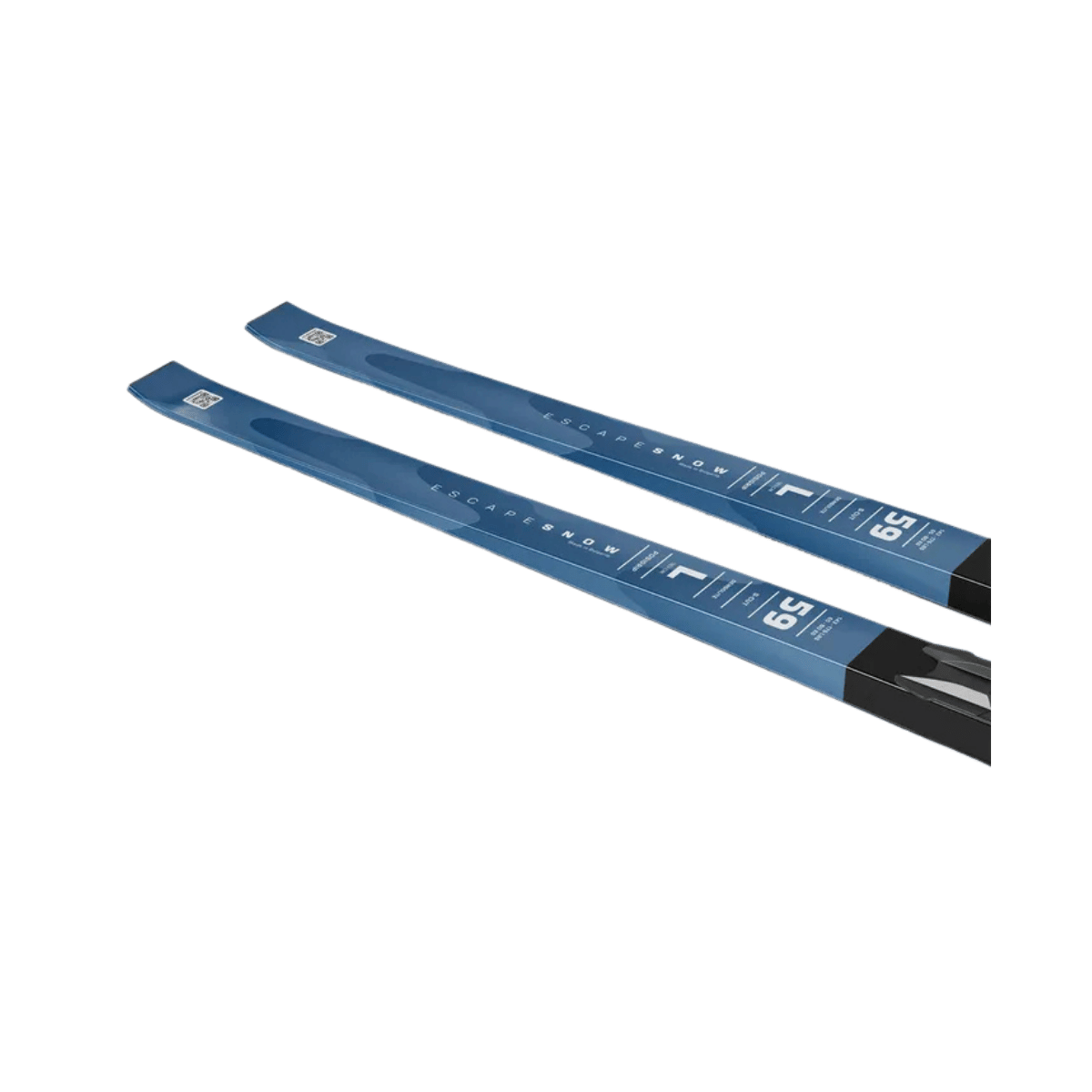 SALOMON ESCAPE SNOW59 POSI PM PLK AUTO_2 - CLOSE UP TIP VIEW