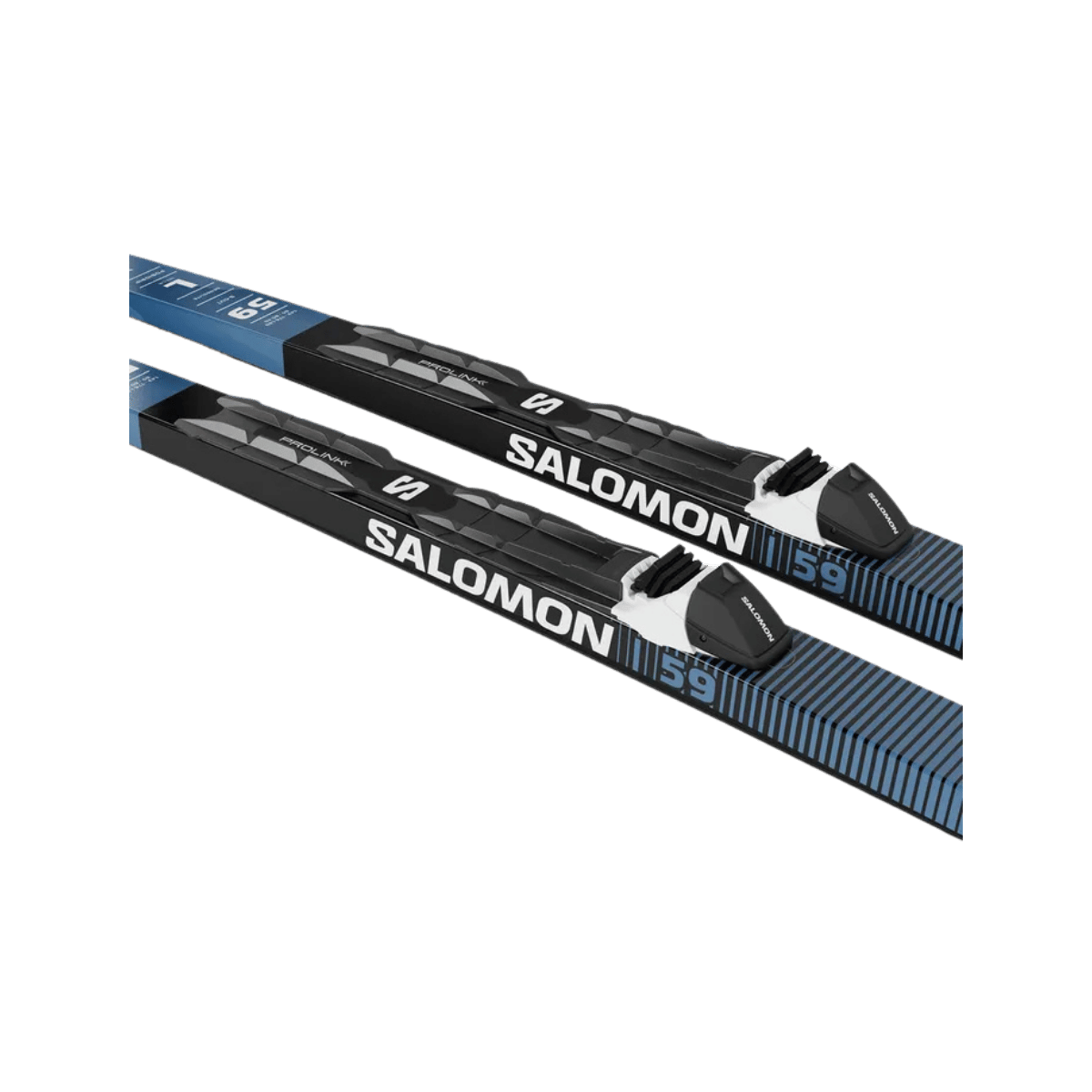 SALOMON ESCAPE SNOW59 POSI PM PLK AUTO_1 - CLOSE UP VIEW