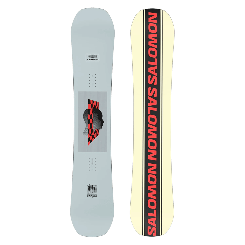 SALOMON KICKBACK SNOWBOARD 2024 - LIGHT GREY
