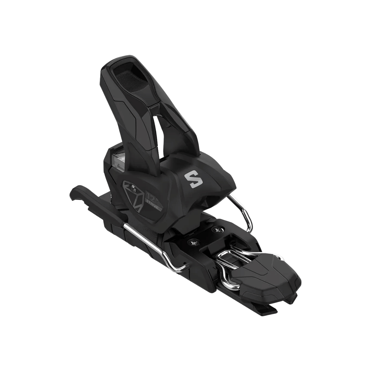 SALOMON N STRIVE 12GW BINDINGS 23/24 - L100 - BLACK/SILVER_2 - CLOSE-UP BINDING VIEW
