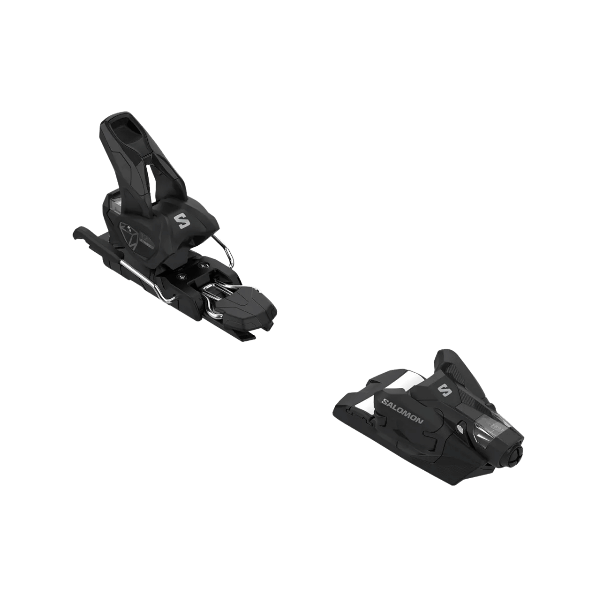 SALOMON N STRIVE 12GW BINDINGS 23/24 - L100 - BLACK/SILVER - MULTI ANGLE VIEW
