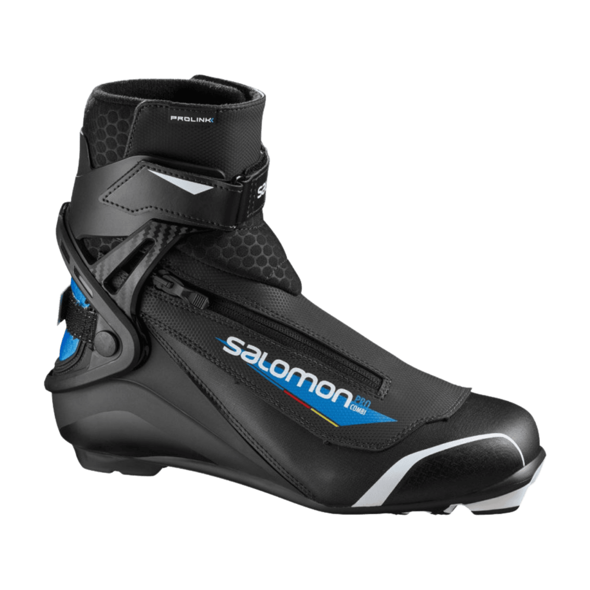SALOMON PRO COMBI PROLINK  BOOTS 22/23 - FRONT SIDE VIEW
