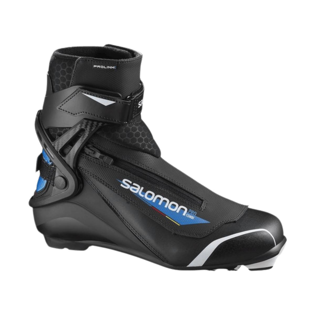 SALOMON PRO COMBI PROLINK CROSS COUNTRY SKI BOOTS 2022/2023 - SIDE VIEW