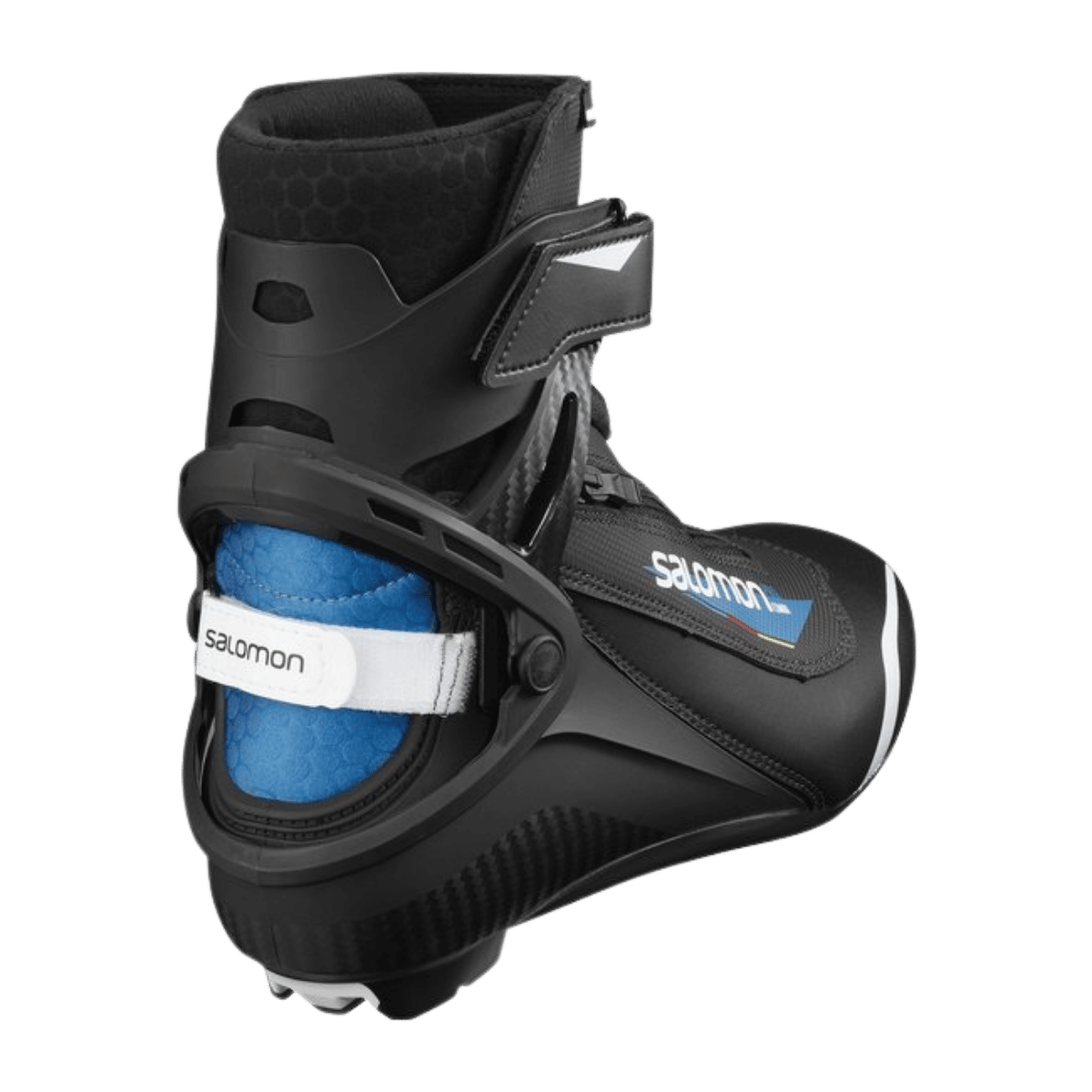 SALOMON PRO COMBI PROLINK CROSS COUNTRY SKI BOOTS 2022/2023 - BACK VIEW