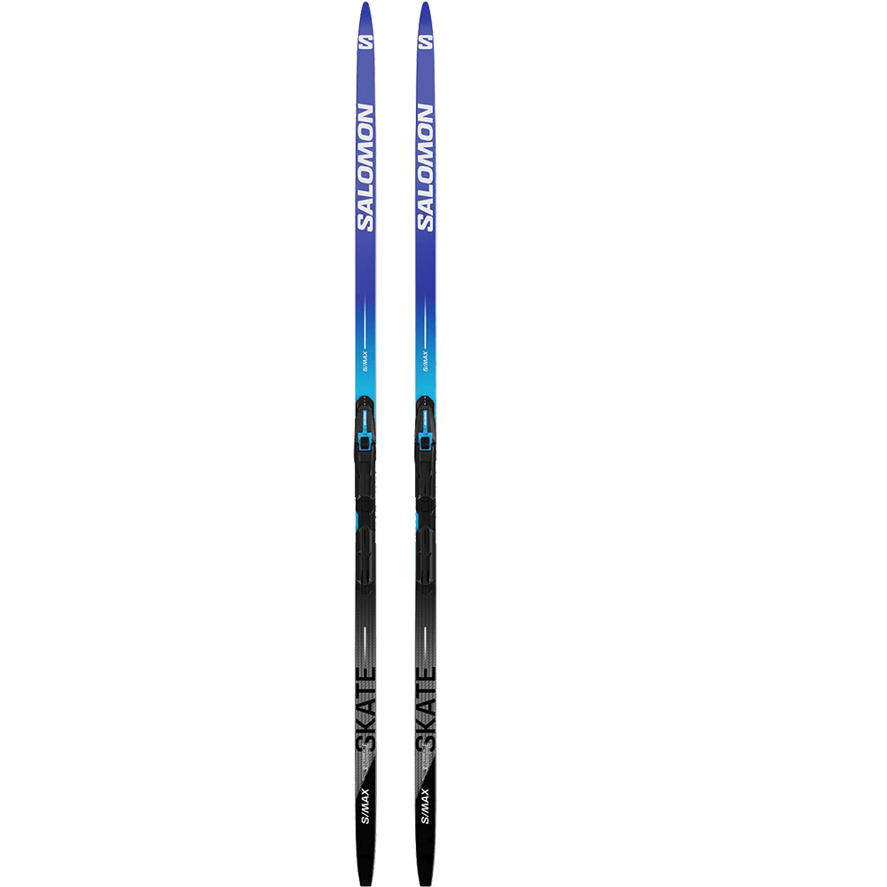 SALOMON S/MAX SKATE XS + SHIFT RACE NORDIC SKIS – 2024