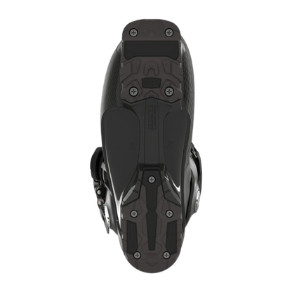SALOMON WOMEN'S S/PRO SUPRA BOA X90 GW SKI BOOTS - BLACK/PINK - BOTTOM SOLE VIEW