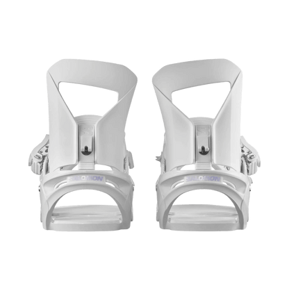 SALOMON WOMEN'S SPELL SB BINDINGS 2024 - WHITE - BACK VIEW