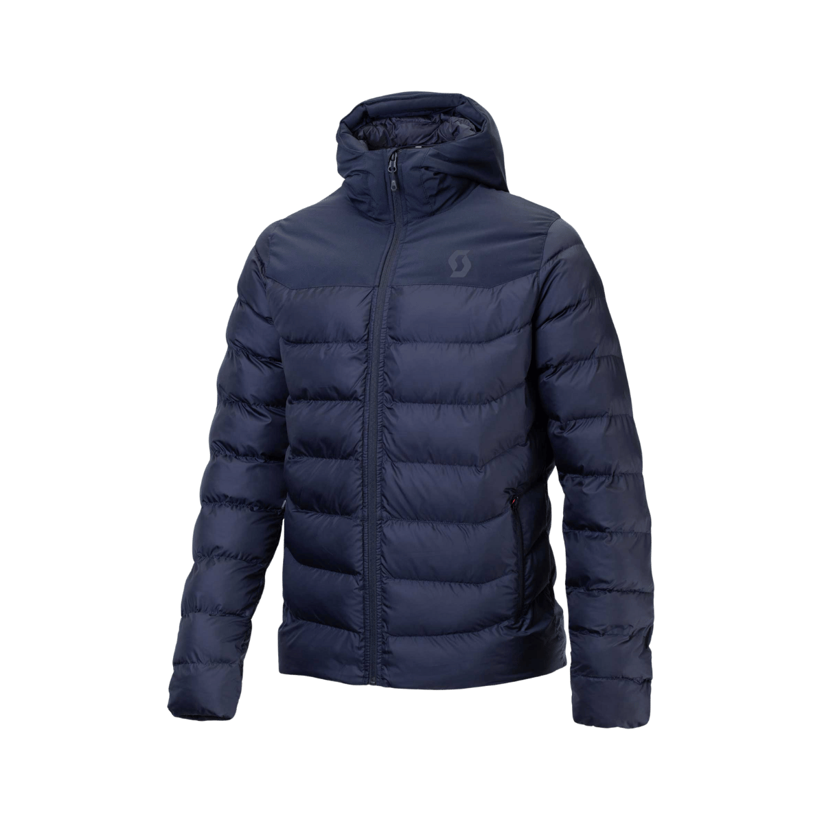 SCOTT USA MEN'S INSULOFT WARM JACKET - DARK BLUE - FRONT VIEW
