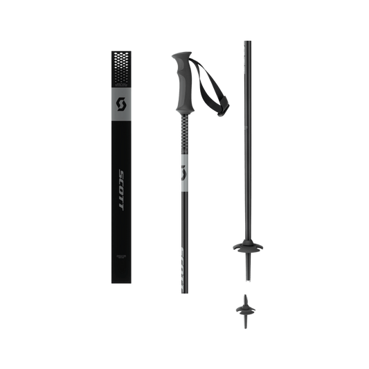 SCOTT USA ELEMENT JUNIOR SKI POLES - BLACK