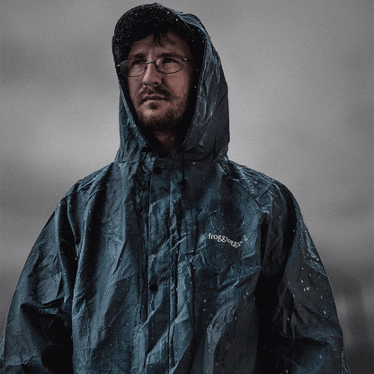 ULTRA-LITE2 WATERPROOF RAIN SUIT wearing the suit
