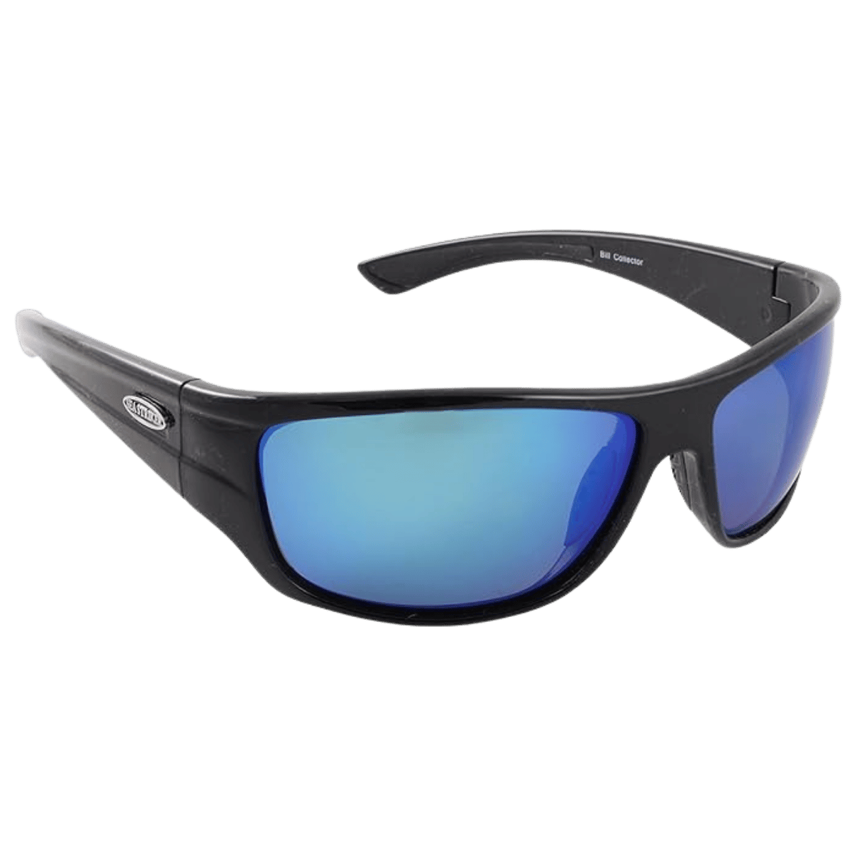 SEA STRIKER BILL COLLECTOR SUNGLASSES BLACK/BLUE MIRROR