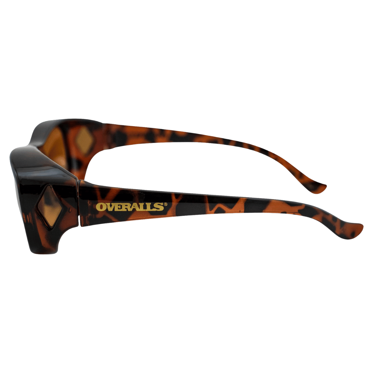 SEA STRIKER OVERALLS MEDIUM TORTOISE/AMBER SIDE VIEW