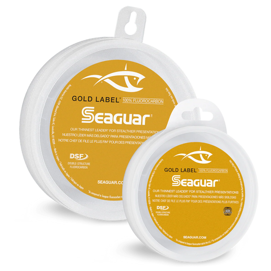 SEAGUAR GOLD LABEL FLUOROCARBON LEADER LINE 25YD - 25LBS