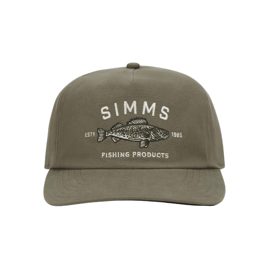 SIMMS DOUBLE HAUL CAP - LODEN - ONE SIZE - FRONT VIEW